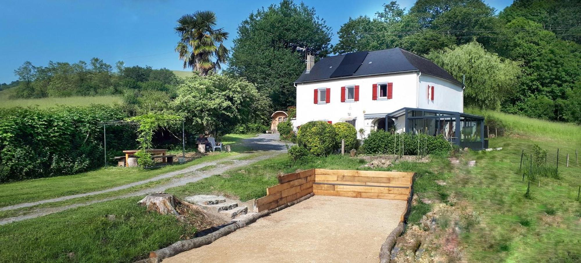 "Chez Naty" Chambres D'Hotes Au Pays-Basque Cheraute Exteriör bild